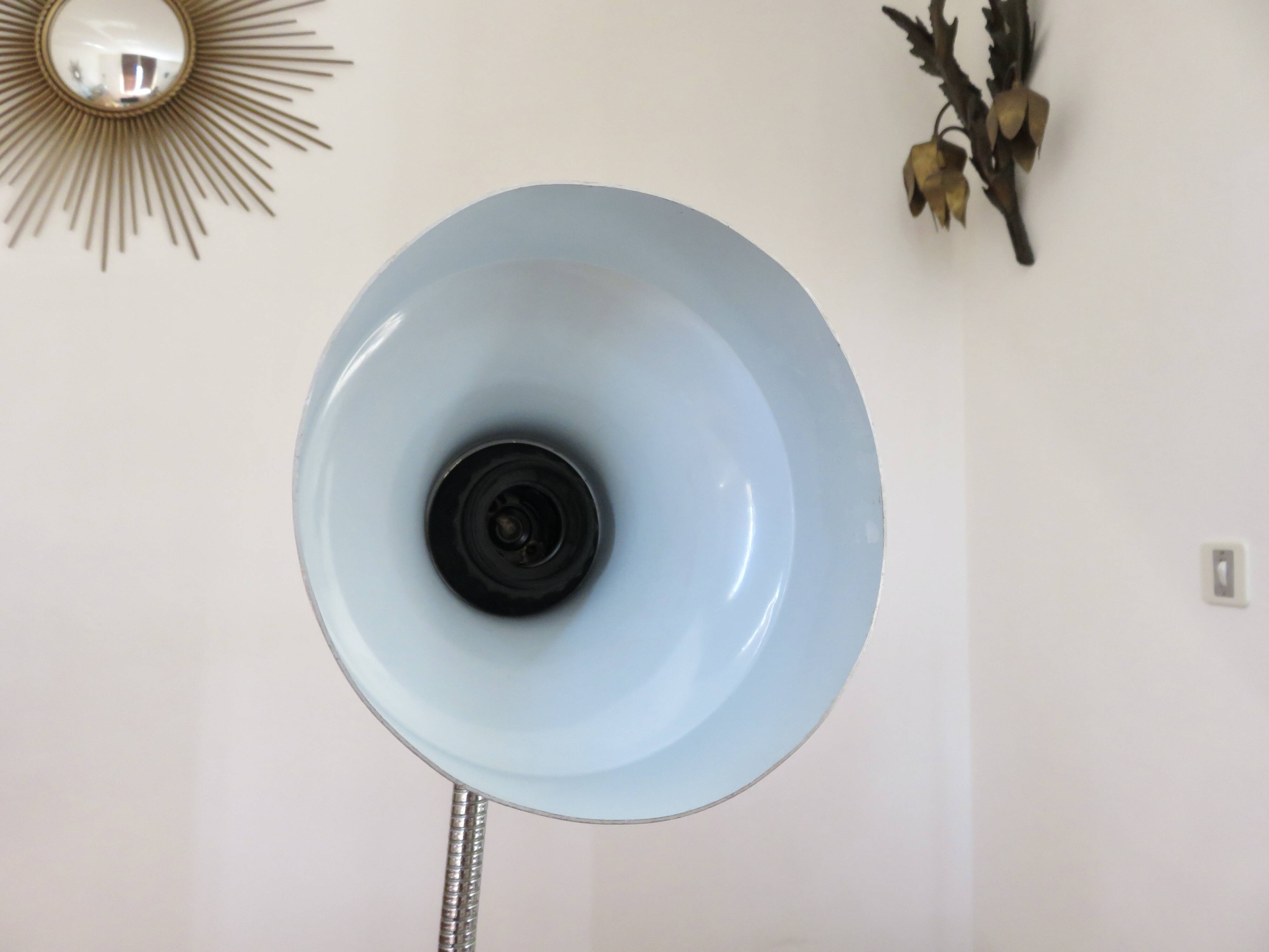 Orange Italian lamp from the 70s