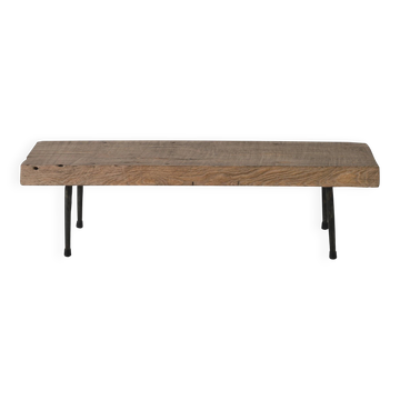 Jianzhi - Coffee table in antique elm no. 7
