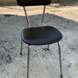 Chairs skaï and chrome 1970