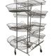 Vintage iron stand / shelf / display rack