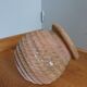 Terracotta jar pot rope decoration Goicoechea Basque Country