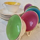 6 digoin coffee cups