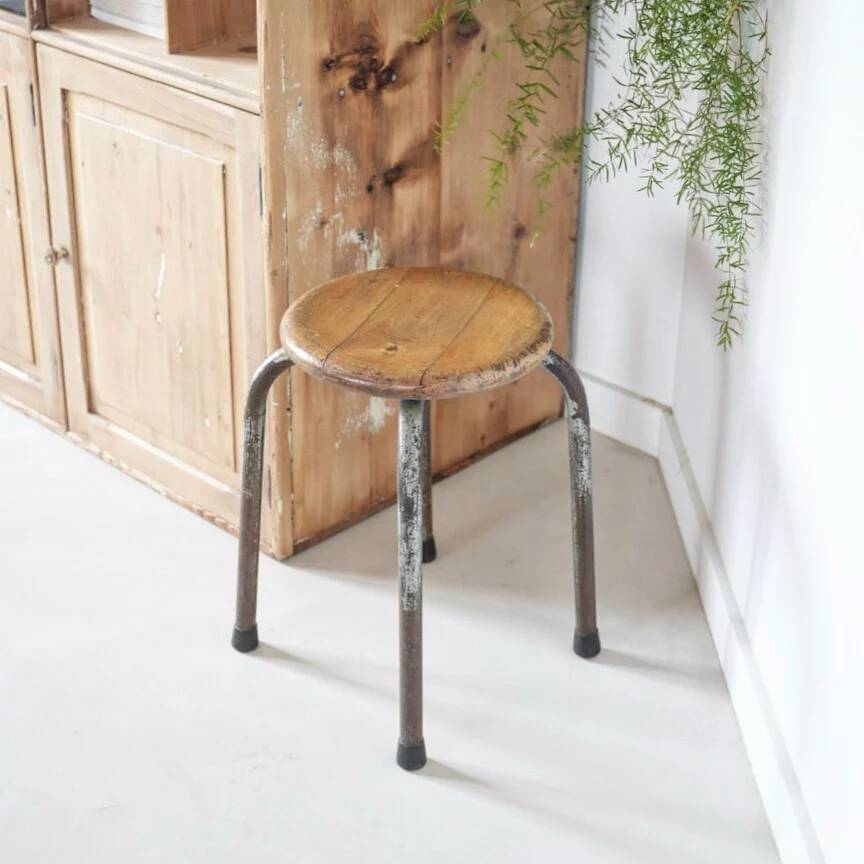 Old workshop stool