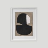 Handmade painting framed