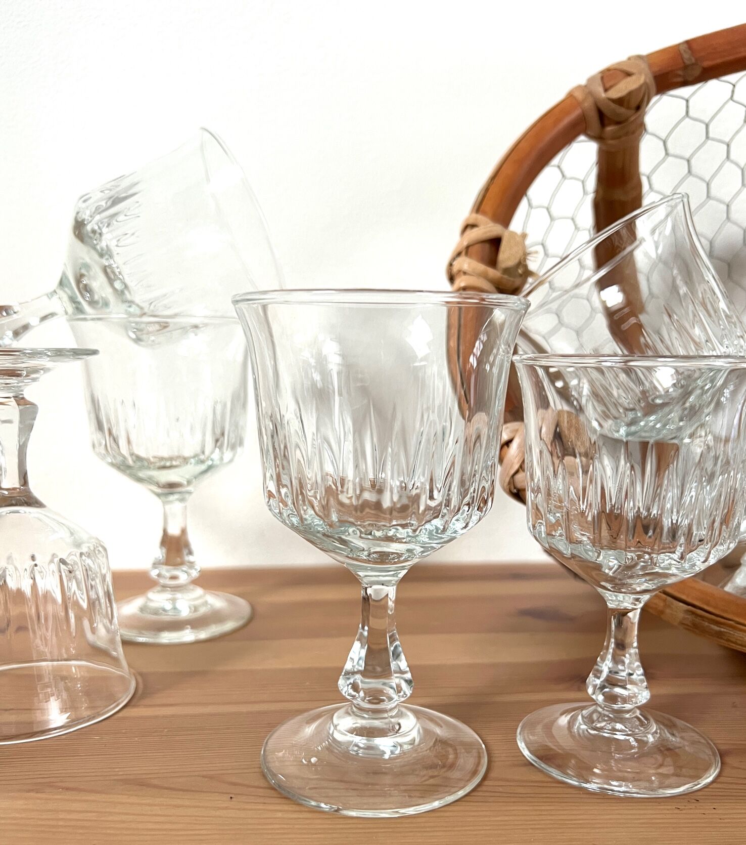 Vintage glasses - cristal