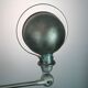 Jieldé lamp with 4 arms, clear matte varnish, vintage industrial.