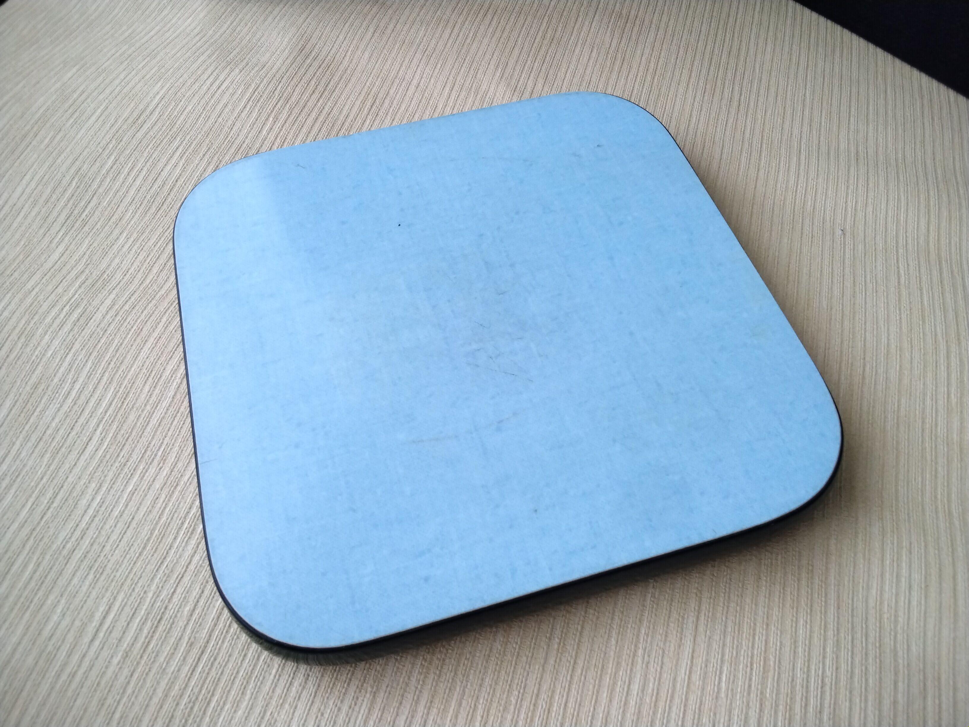 Vintage trifle in blue Formica