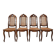 Set of Four Cambier Chairs, Belgium, circa 1900