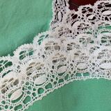 Vintage round tablecloth and napkins