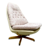 Midcentury Danish design swivel easy chair