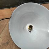 Enameled sheet metal cone pendants