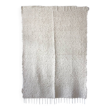 Double-layered handmade rug made from recycled cotton - hand-woven - 170 x 240 cm