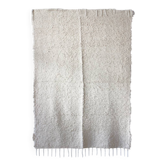 Tapis artisanal double épaisseur coton recyclé - tissé main - 170 x 240 cm