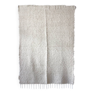 Tapis artisanal double épaisseur coton recyclé - tissé main - 170 x 240 cm