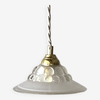 Vintage “bubble” pendant light