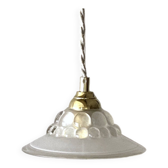 Vintage “bubble” pendant light