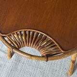 Rattan coffee table