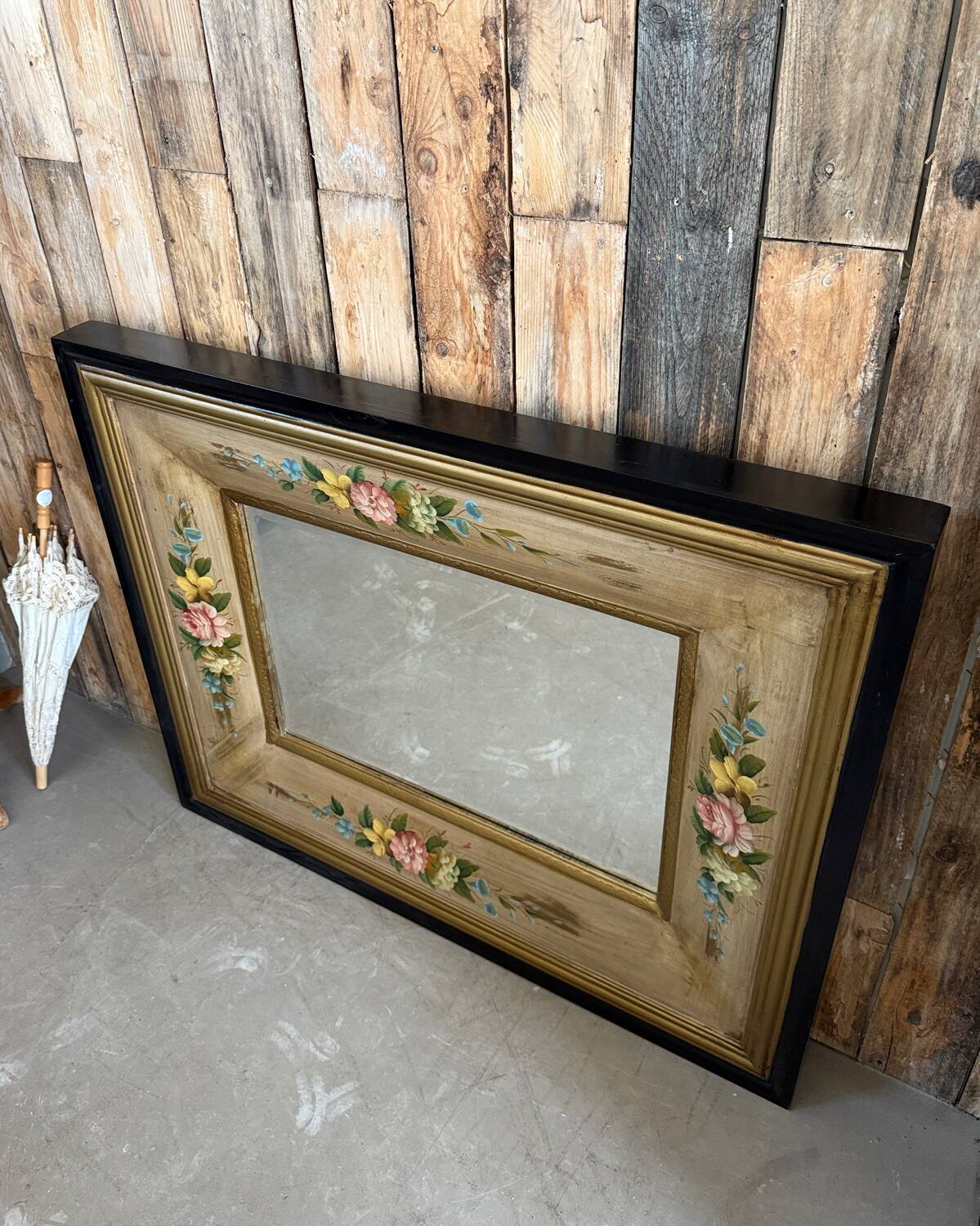 Grand miroir vintage
