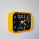 Vintage yellow Jazz wall clock