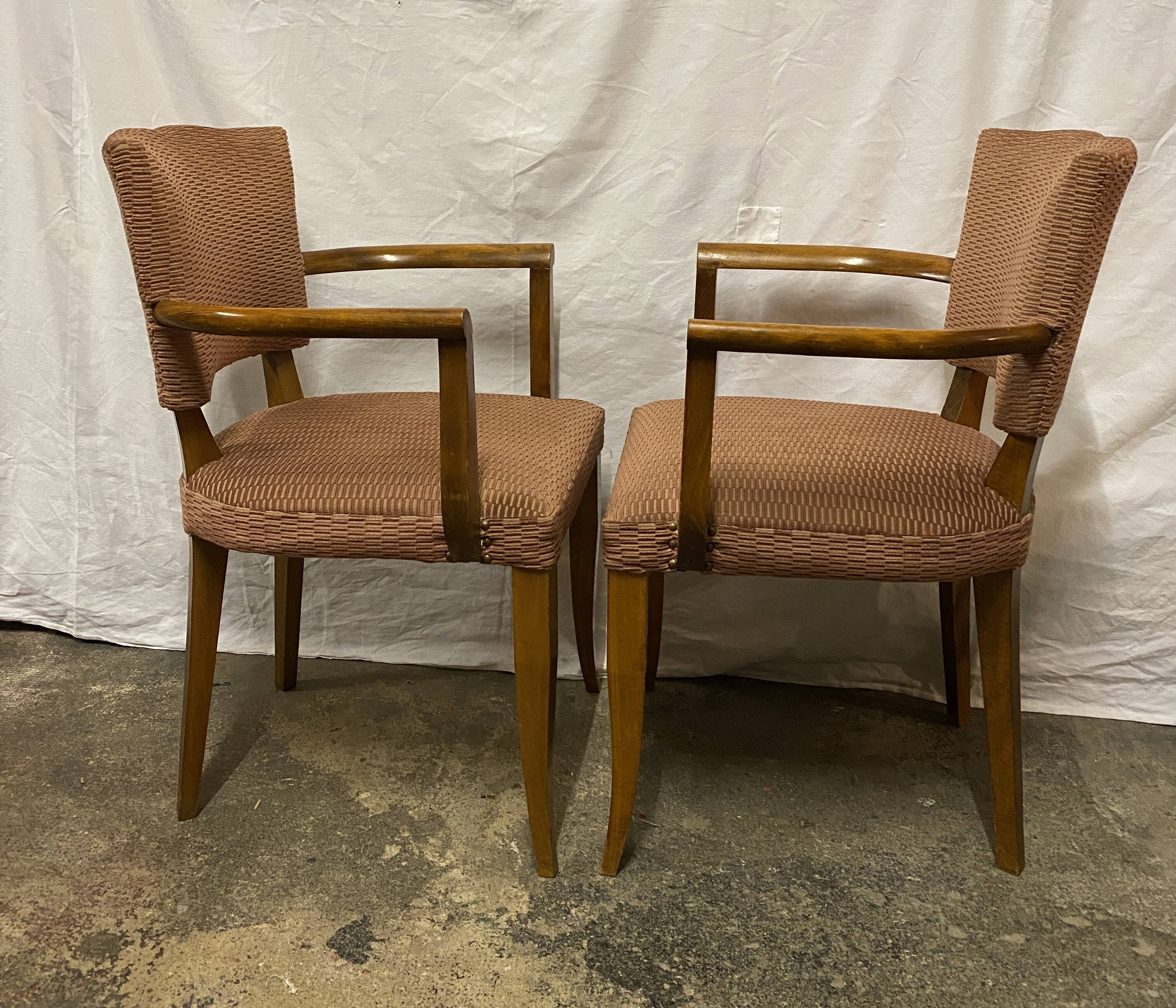 Fauteuil Bridge velours beige rosé
