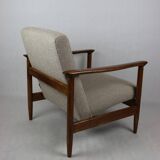 Beige Boucle GFM-142 Armchair attributed to Edmund Homa, 1970s