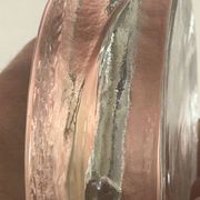 Walter glass vintage soliflore vase from the 70s