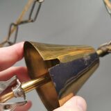 A stunning ceramic hanging lamp with exquisite details. Denmark 1970s