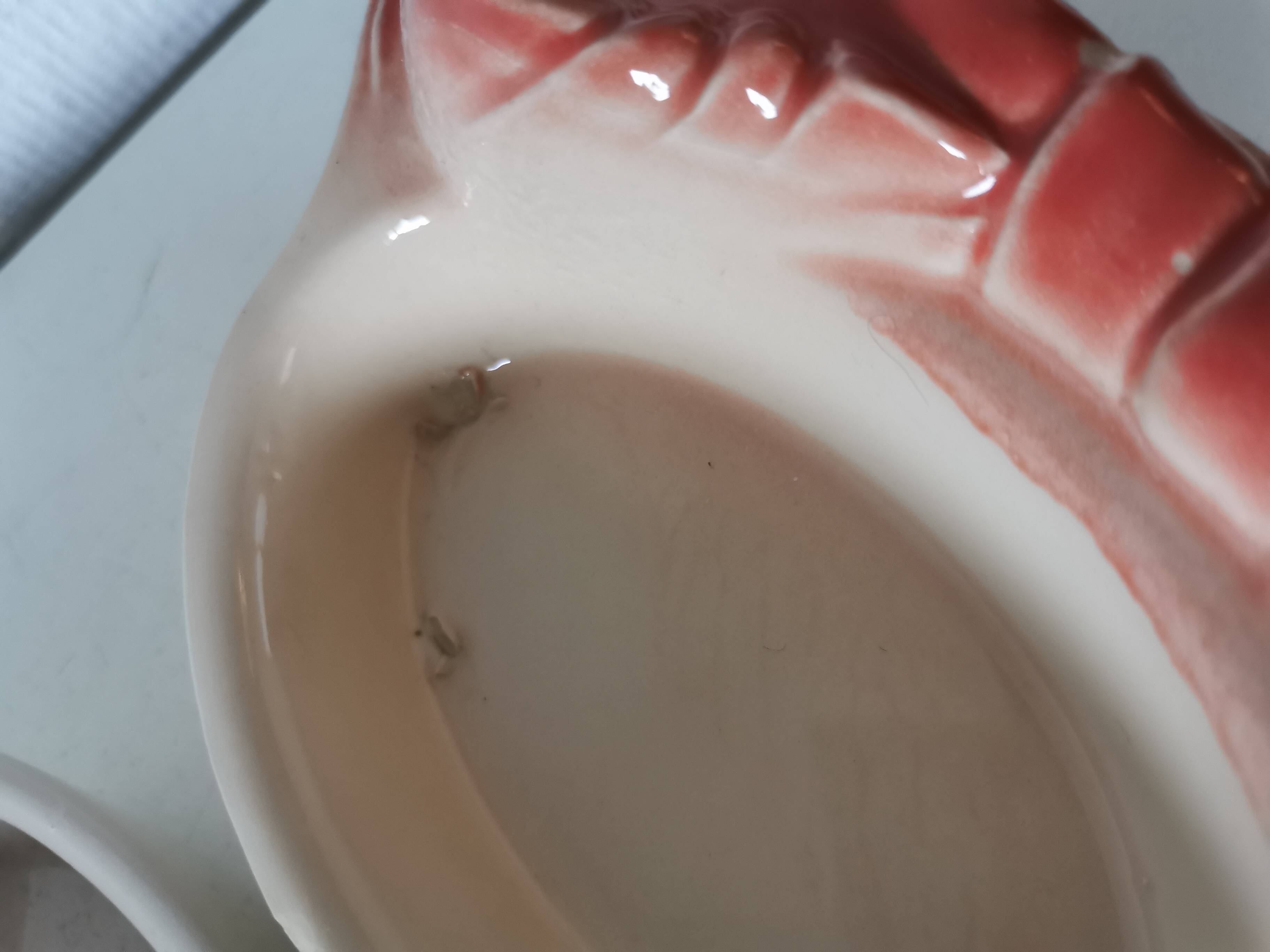 Charles Amand ceramic ramekin in the shape of a lobster
