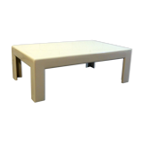 Table basse en bois laqué