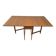 Schreiber Mid Century Vintage Teak Effect Formica Drop Leaf Gateleg Dining