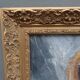Large old oil painting, Still Life with Tulips, Gilded frame
