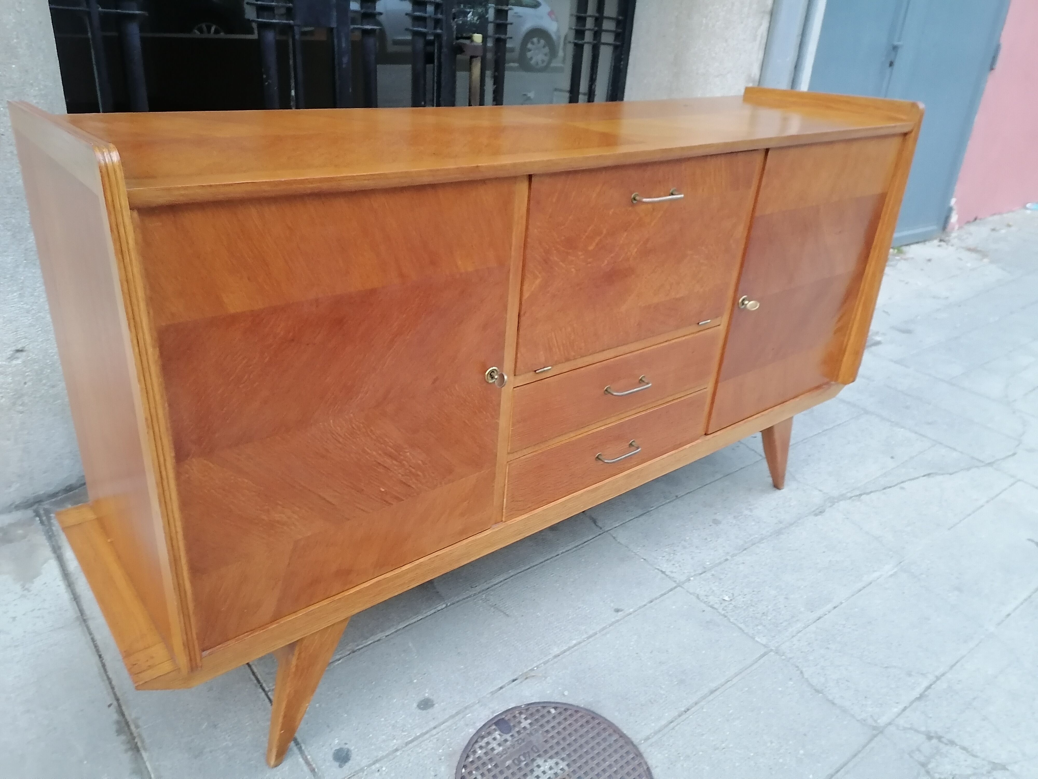 Old buffet foot compass. 1960