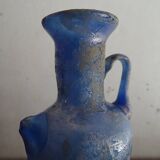 Vase Scavo Seguso Vetri d'Arte iridescent glass Murano 1950