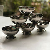 Stainless steel ice cream cups
