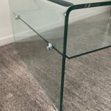 80s Glass Coffee Table