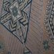Vintage Turkish Oushak rug 183x193 cm