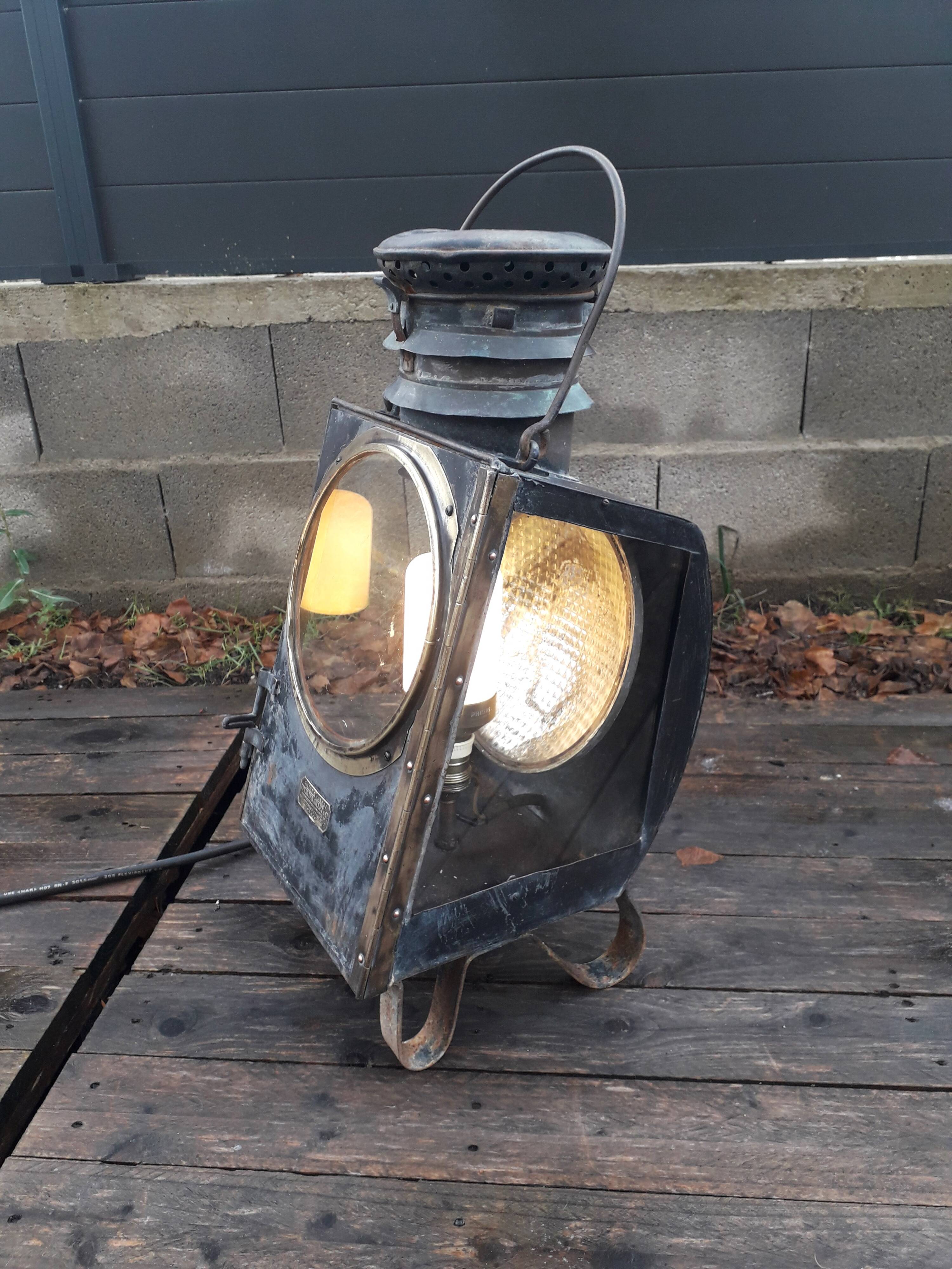 Grosse Lampe SNCF Gillet & Forest 1930