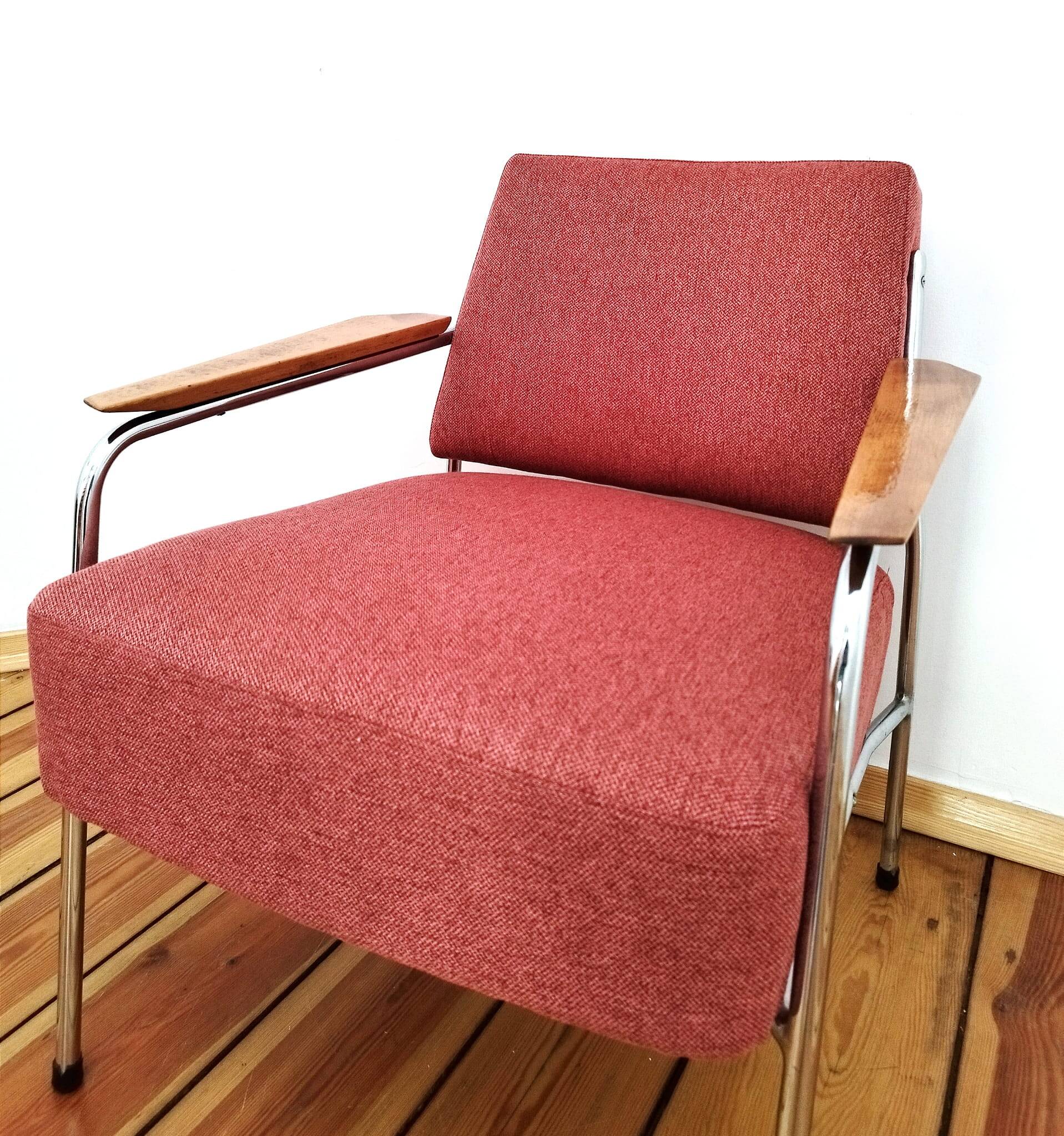 Vintage armchair, Czechoslovakia, 60s
