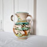 Antique ceramic water jug from Toledo Puente del Arzobispo