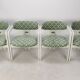 Augusto Savini for Pozzi Set of Four 'Pamplona' Chairs, Italy 1970's