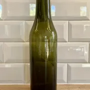 Glass vase bottle