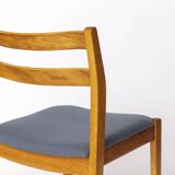 Vintage Oak Stacking Chair by Carl-Ewert Ekström – 1960s Scandinavian Desig