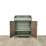 Ancient workshop metal furniture