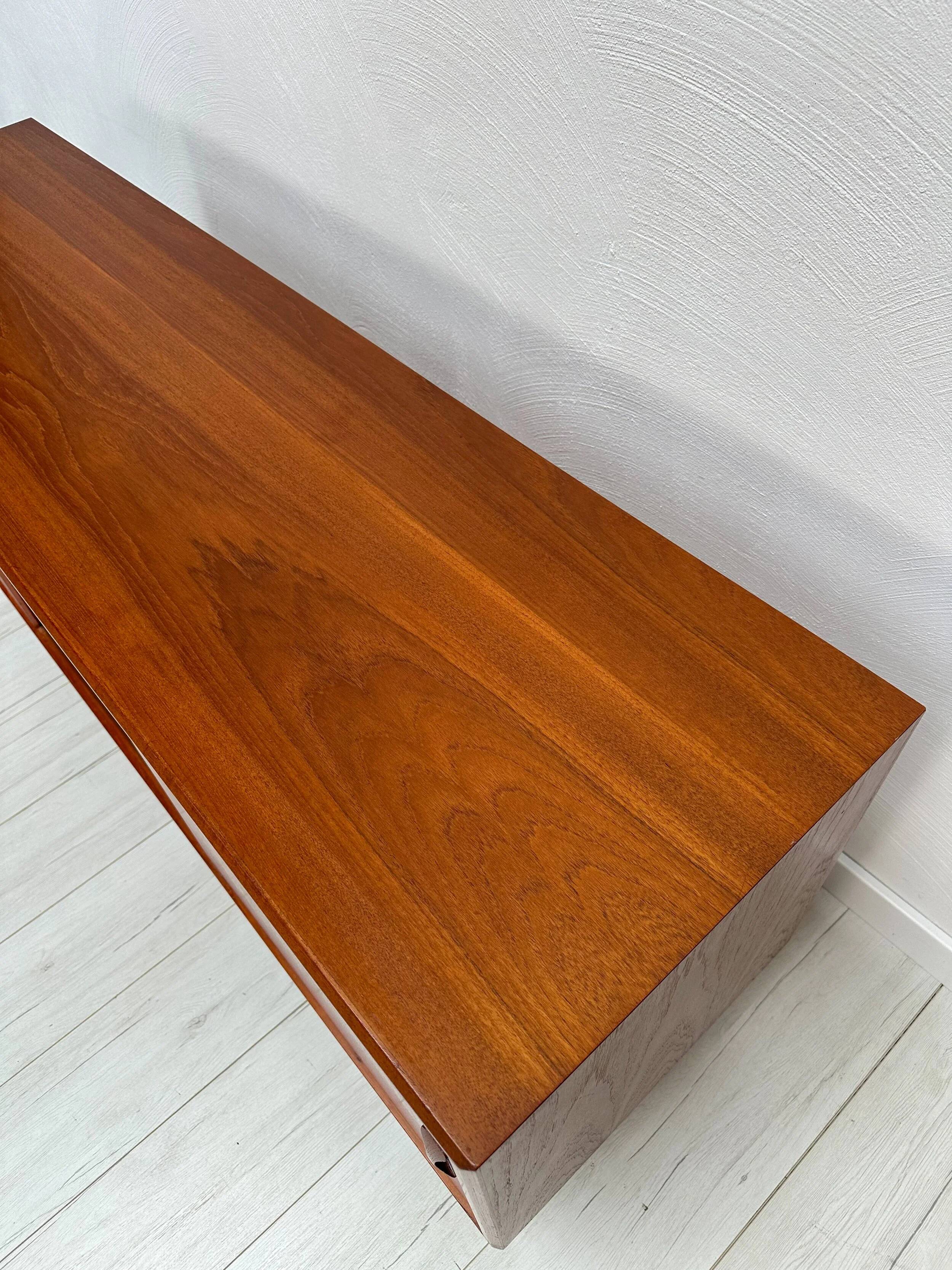 1960s Vintage Danish Mid-Century Teak Sideboard by Clausen & Søn