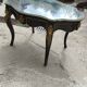 Table desk middle marquetry called "Boulle" napoleon III era