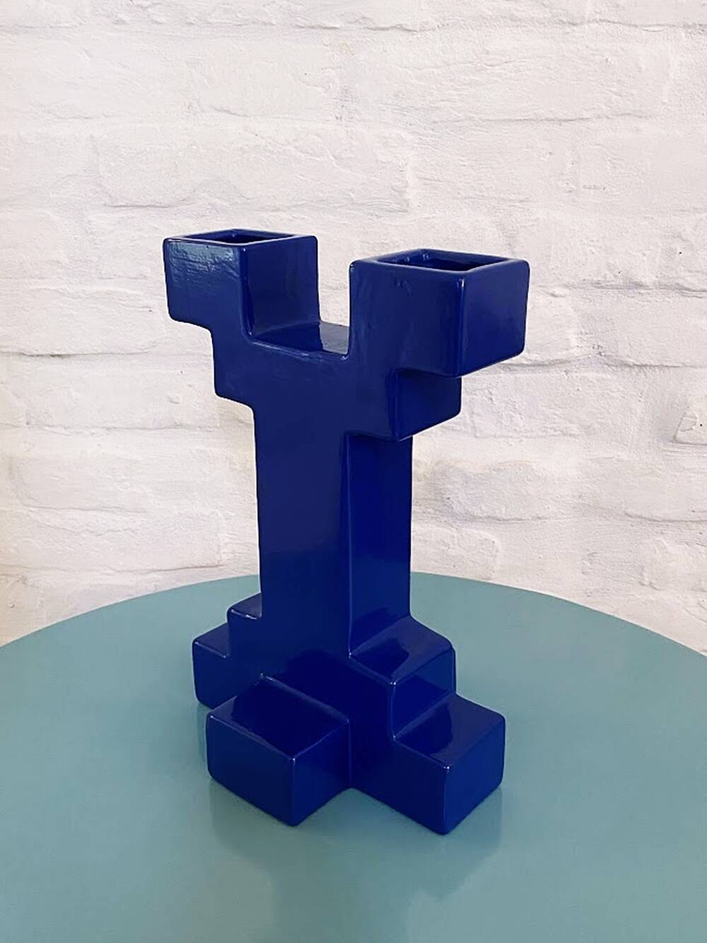 Ceramic Vase Atzeco by Florio Keramia