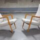 Scandinavian armchair danish feet years 50 compass