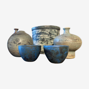 Set of Jacques Blin ceramic bowls