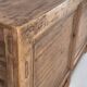 Antique wooden three-door sideboard (circa 1920)