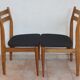 Paire de chaises scandinaves vintage